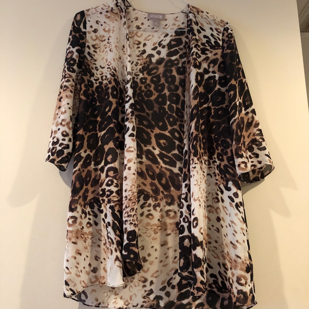 Chico's Open Front Cardigan